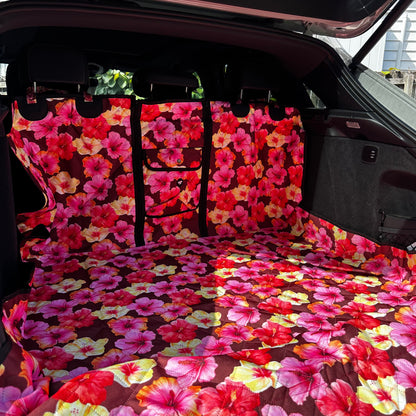Hibiscus: Deluxe Car Boot Cover