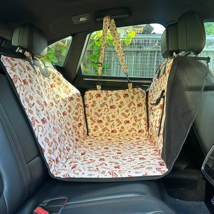 Howdy: Deluxe Hard Base Hammock Car Seat Cover