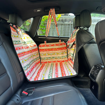 The Blooming Dachshund: Deluxe Hard Base Hammock Car Seat Cover