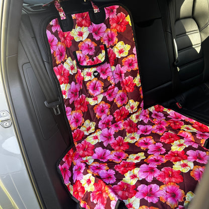 Hibiscus: Deluxe Single Car Seat Cover