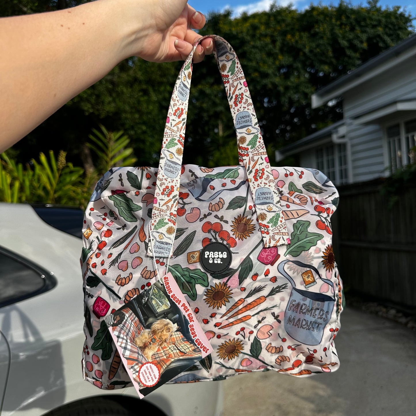 Farmers Market: Deluxe Single Car Seat Cover