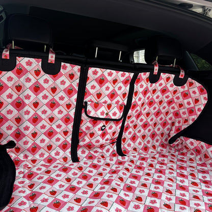 Strawberry Patch: Deluxe Car Boot Cover