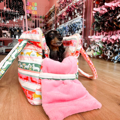 The Blooming Dachshund: Travel Bag
