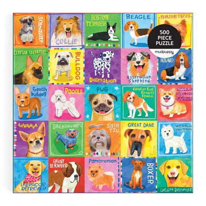 Mudpuppy: 500 Pc Puzzle - Pawsome Portraits