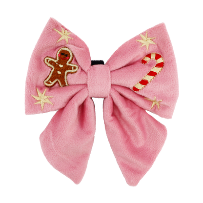 Merry & Bright: Velvet Sailor Bow