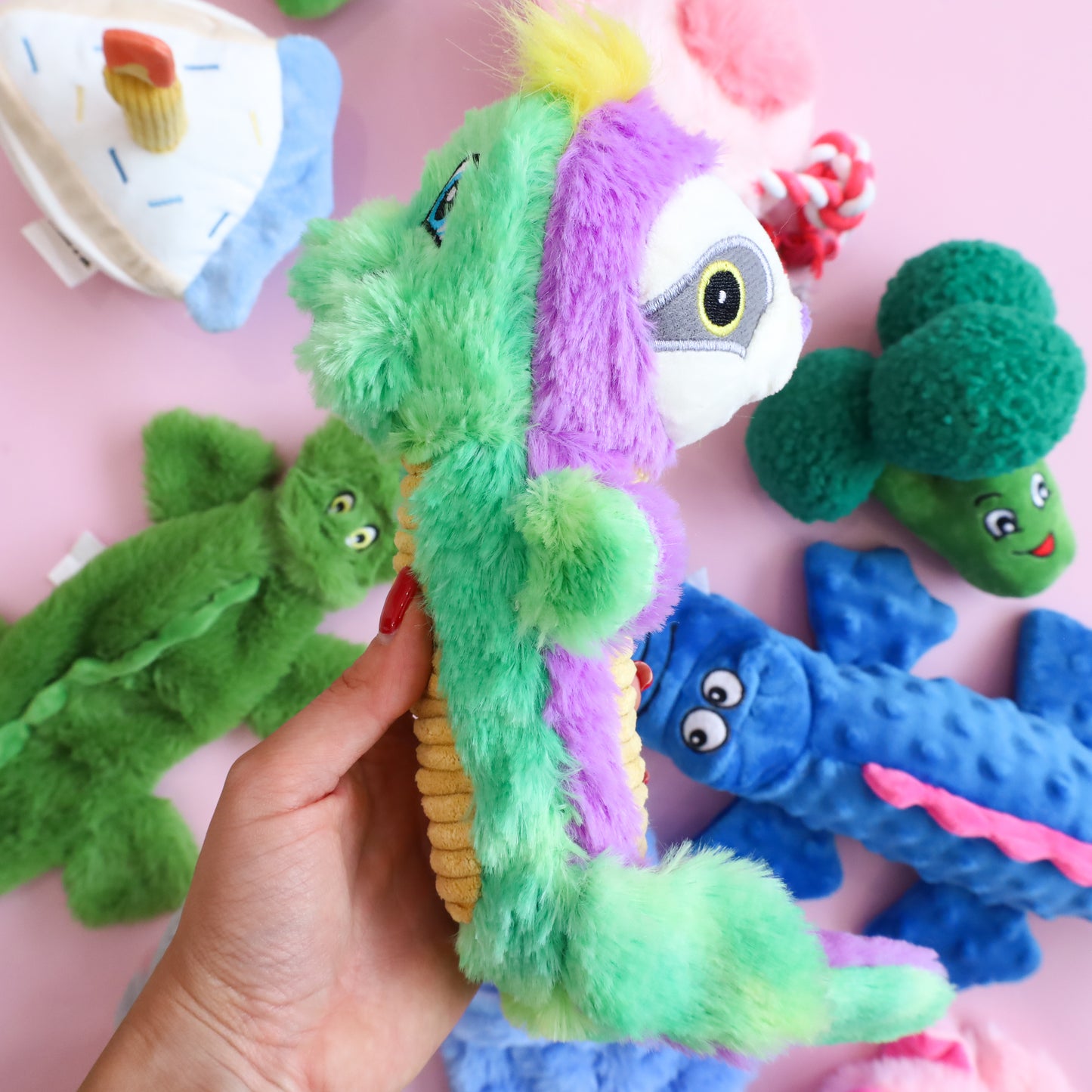 Mystical Flip Friends Ultimate Squeaker Dog Toy