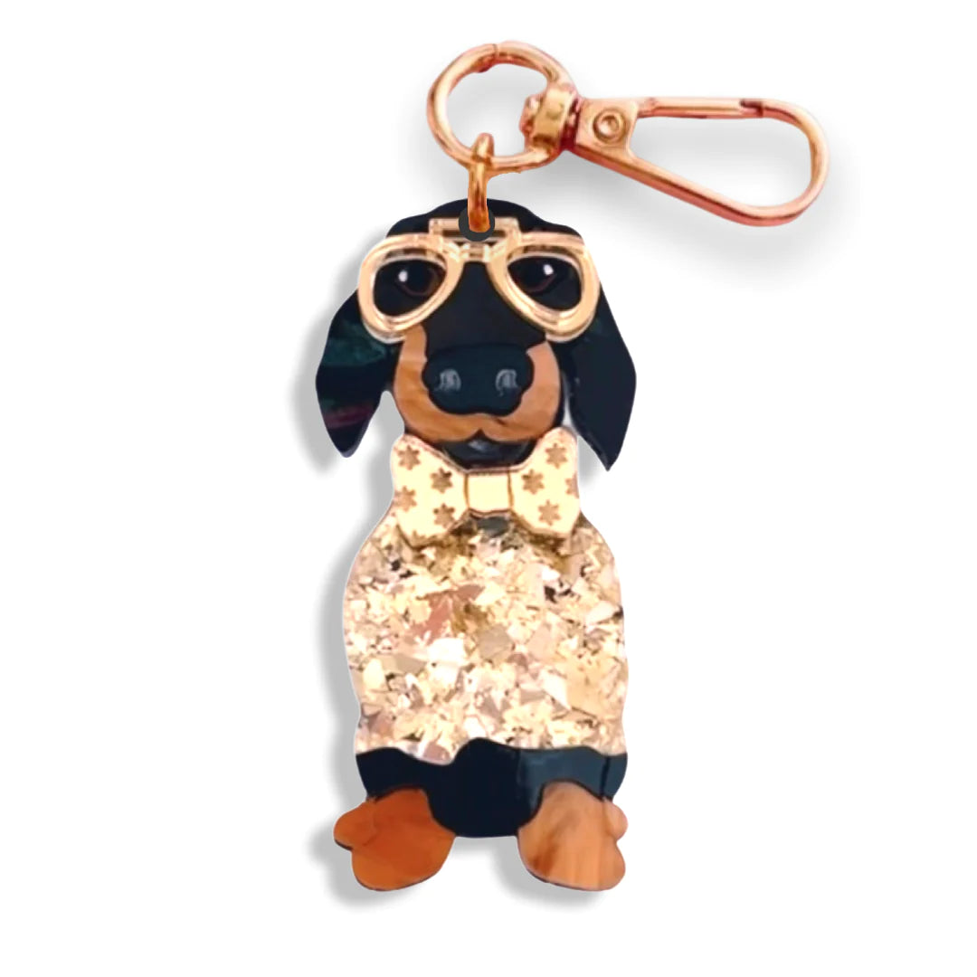 Dachshund Bag Tag / Keyring