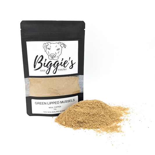 50g Green Lipped Mussel Powder: Biggies Raw Pantry