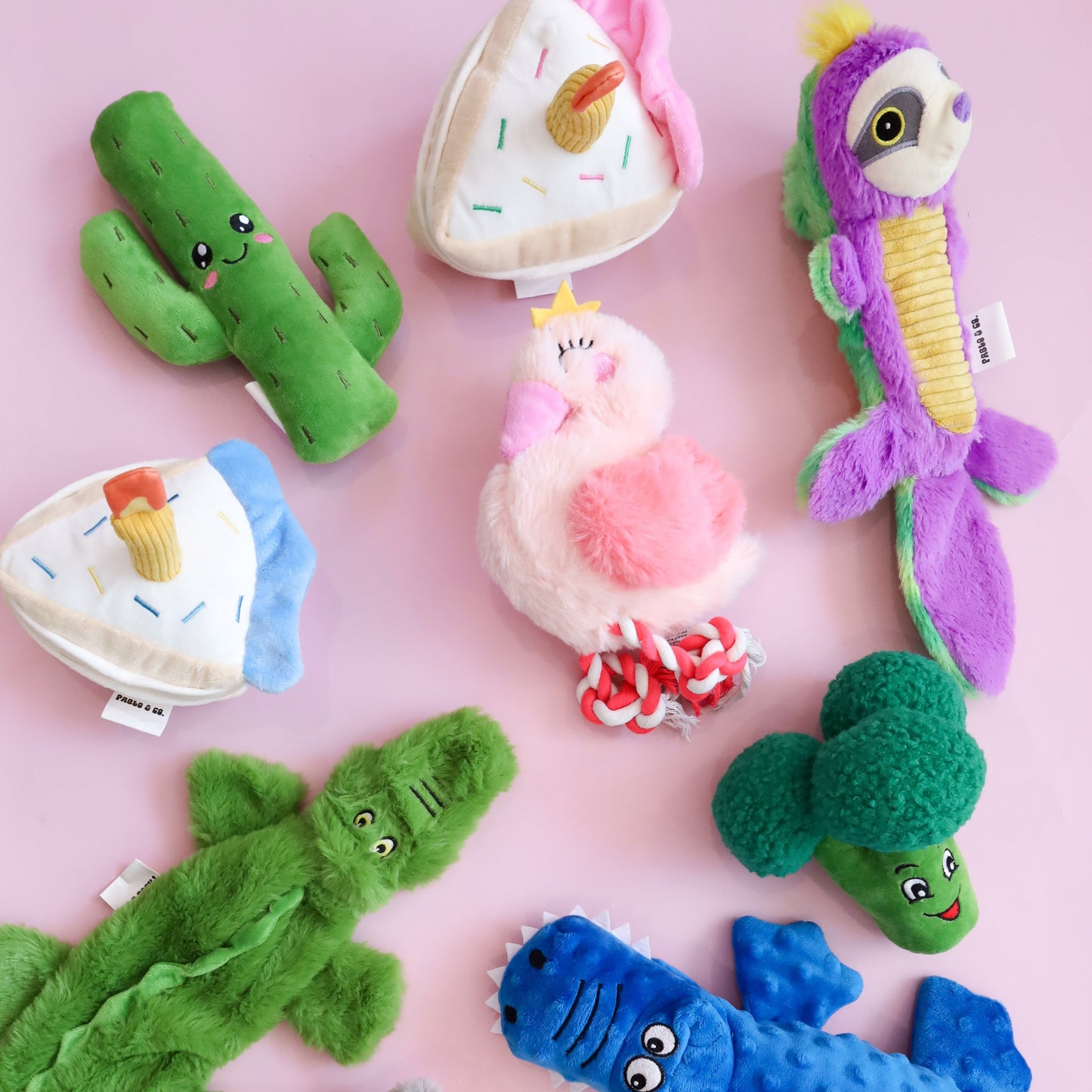 Princess Flamingo Dog Toy