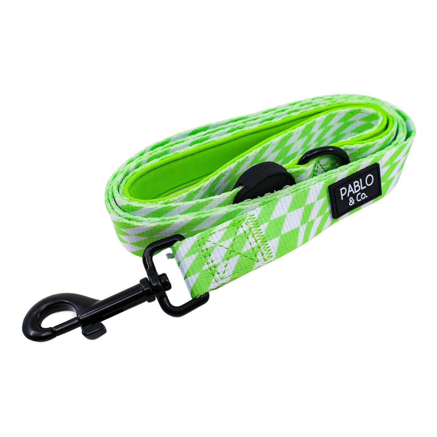 Lime Check Check: Dog Leash