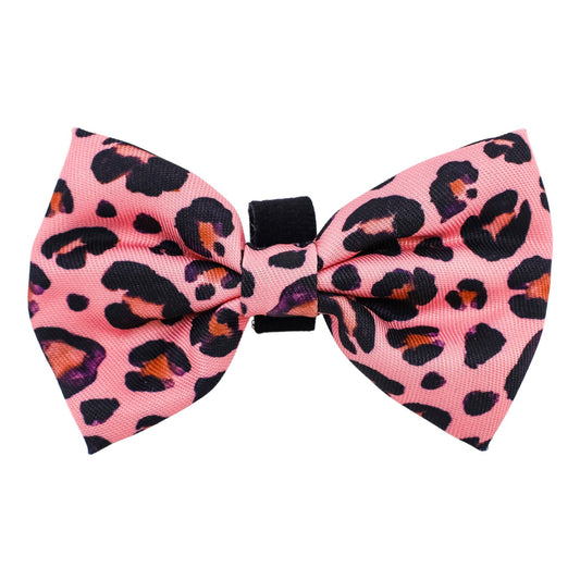 Pink Leopard: Bow Tie