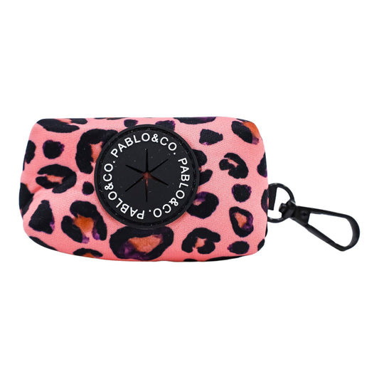 Pink Leopard - Poop Bag Holder