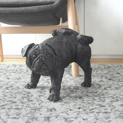 Doug The Peeing Pug - Black