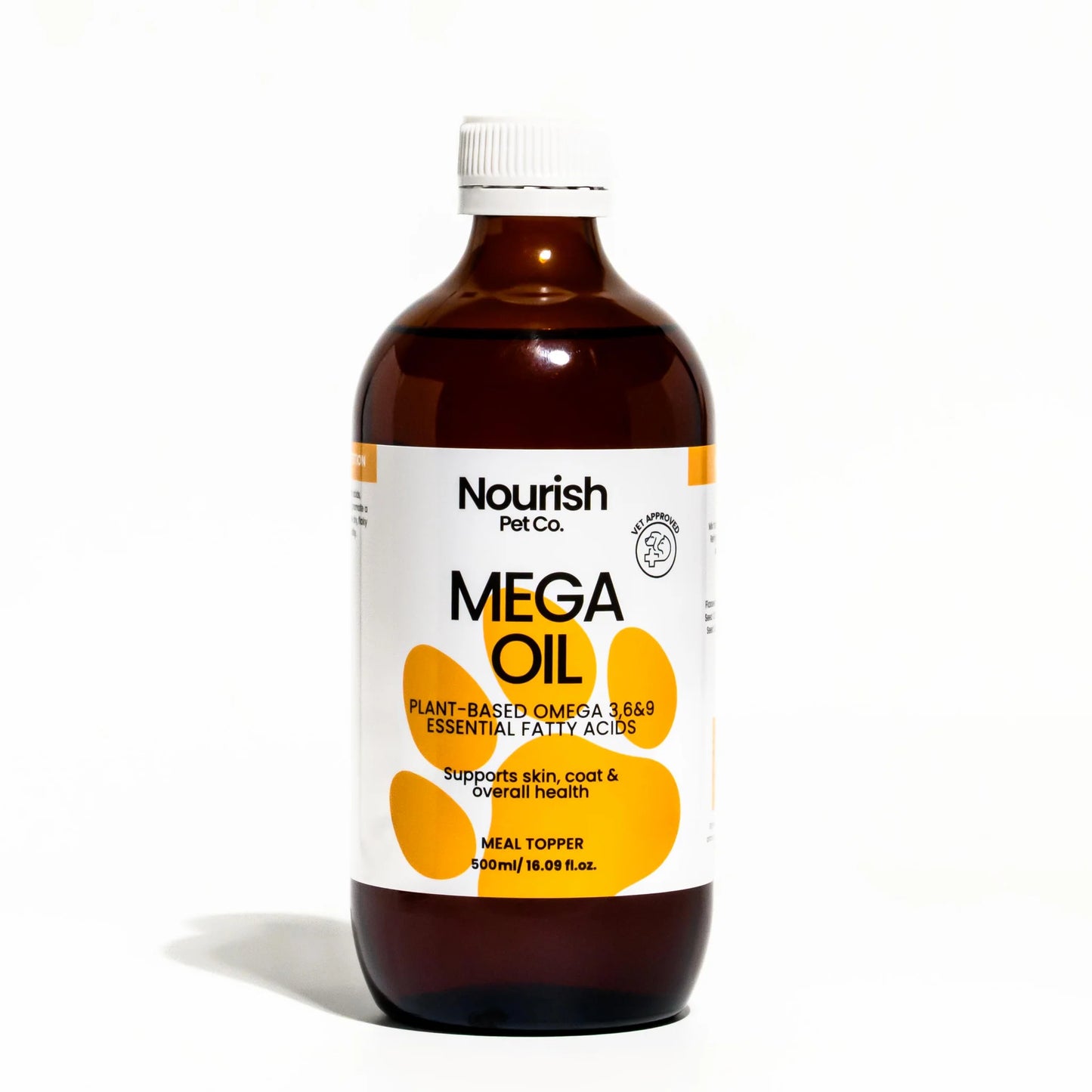 Nourish Pet Company: Mega Oil 200ml
