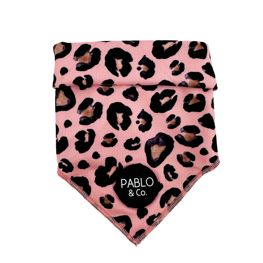 Pink Leopard - Bandana