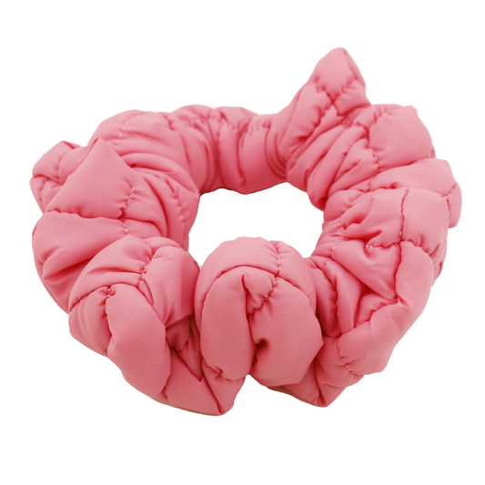 Pink Puffer: Scrunchie