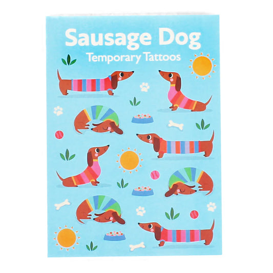Rex London: Temporary Tattoos – Sausage Dog