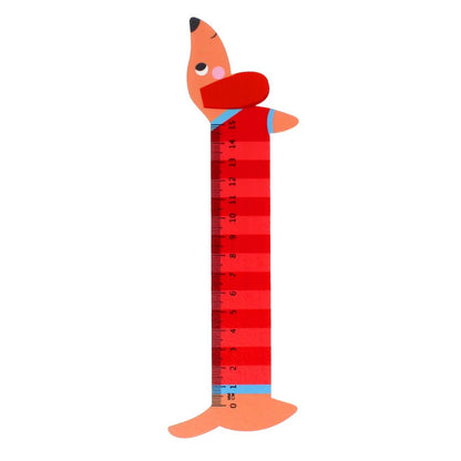 Rex London: Wooden Ruler - Sausage Dog