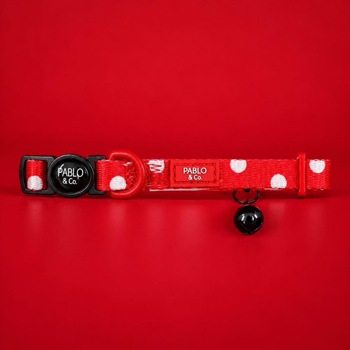Red Polka Dots: Cat Collar