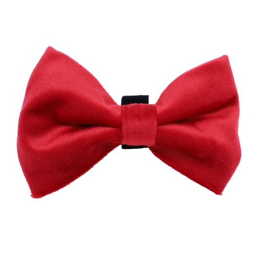 Red Velvet Bow Tie