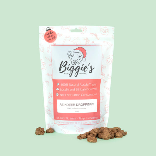 Turkey Reindeer Droppings: Biggie's Raw Pantry