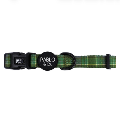 Green Plaid: Collar