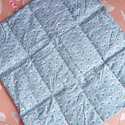 Deluxe Travel Mat: Strawberry Patch & Silly Little Goose