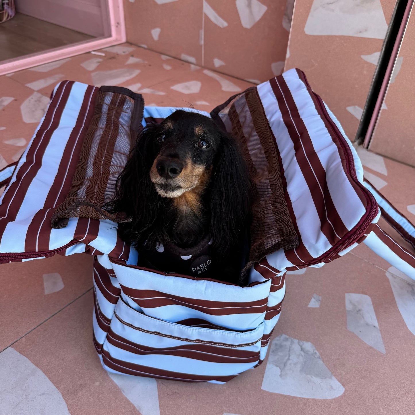 Sunday Stripes: Travel Bag