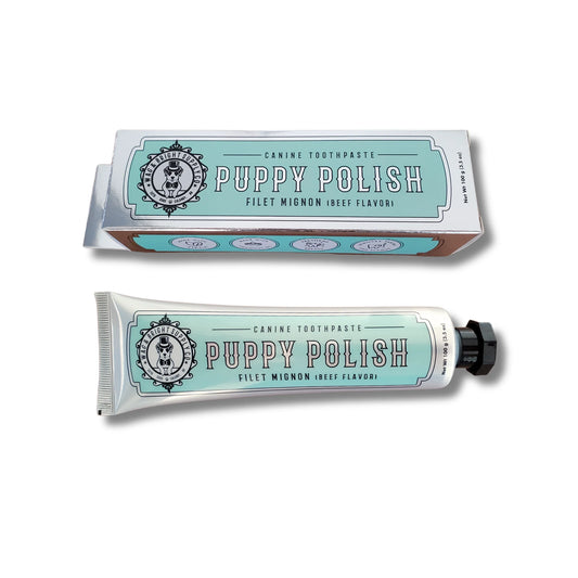 Wag & Bright: Puppy Polish Natural Dog Toothpaste - Filet Mignon (Beef)