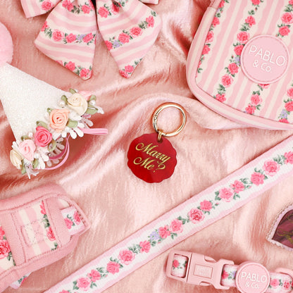 Personalised Pet ID Tag: Marry Me