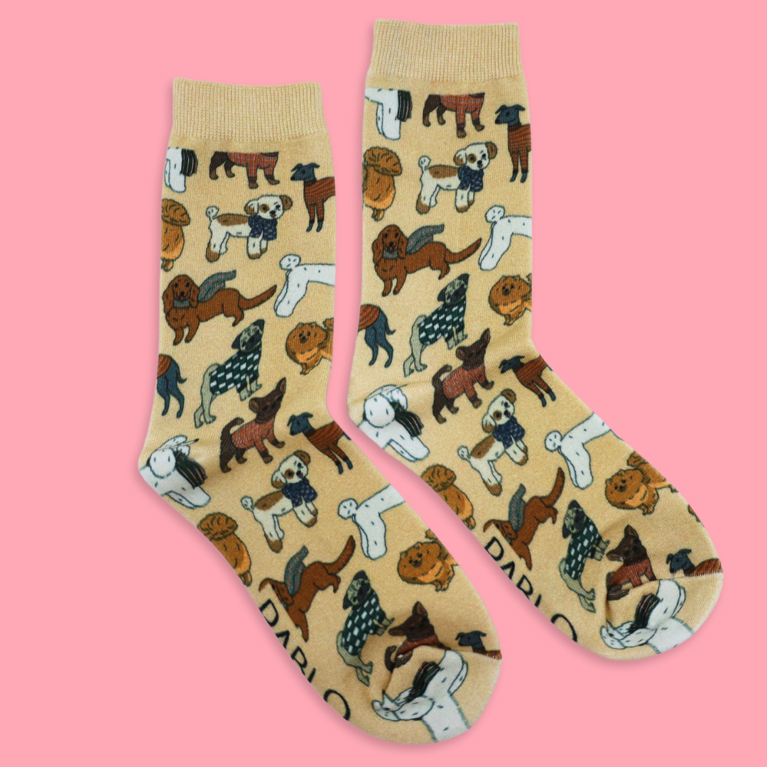 Winter Pooches Socks