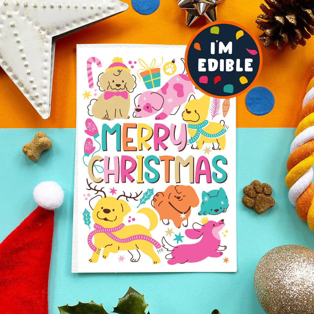Christmas Edible Cards For Dogs