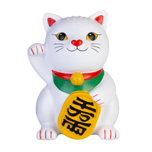 Lucky Kitty Table Lamp - White