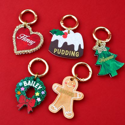 Personalised Pet ID Tag: Pudding