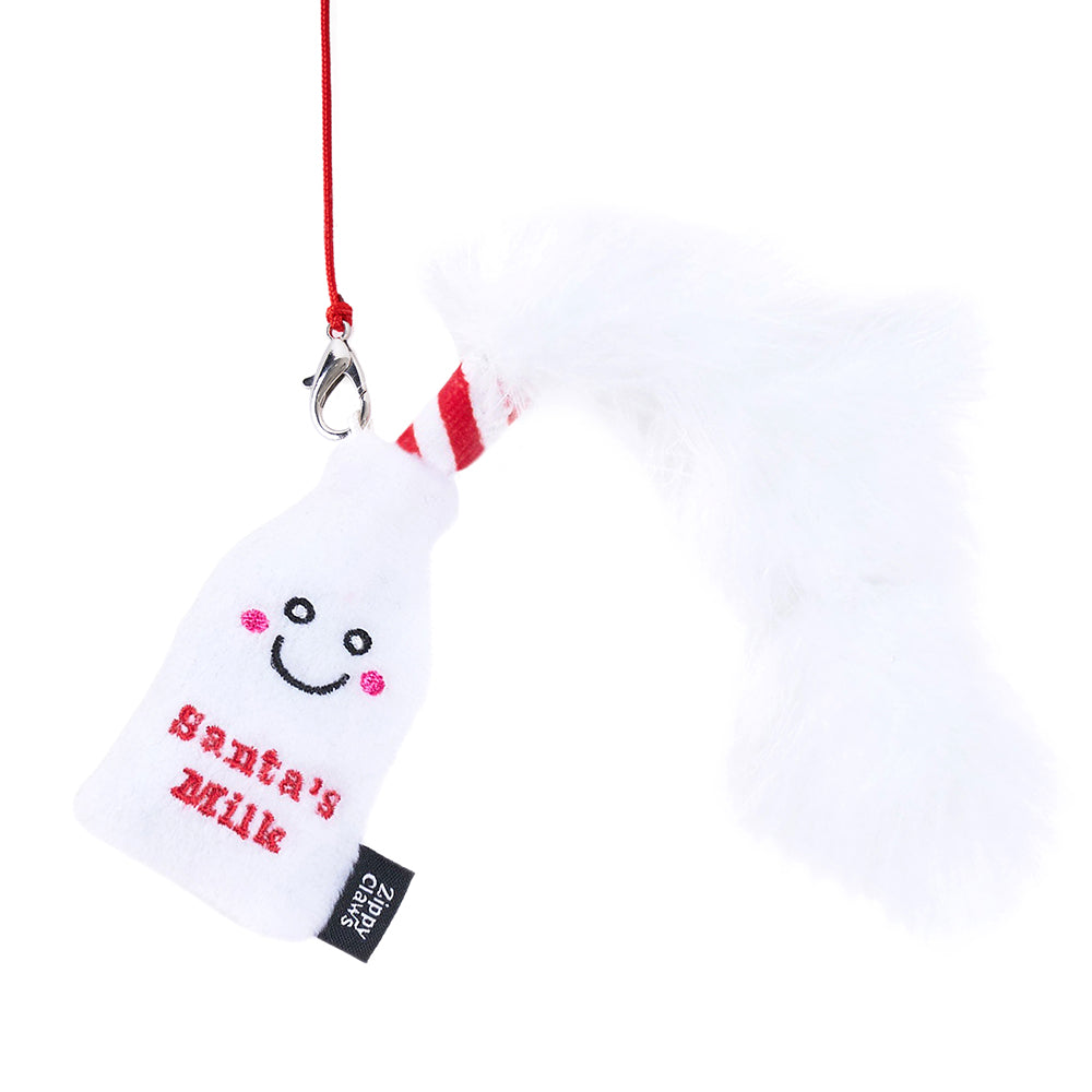 Zippy Claws: Holiday ZippyStick Santa with Cookies & Milk