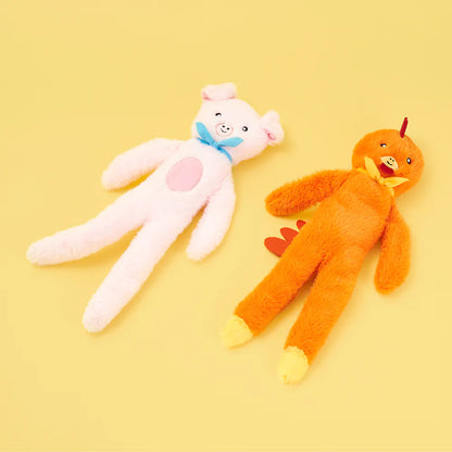 Zippy Paws: Fluffy Peltz - Chicken & Pig