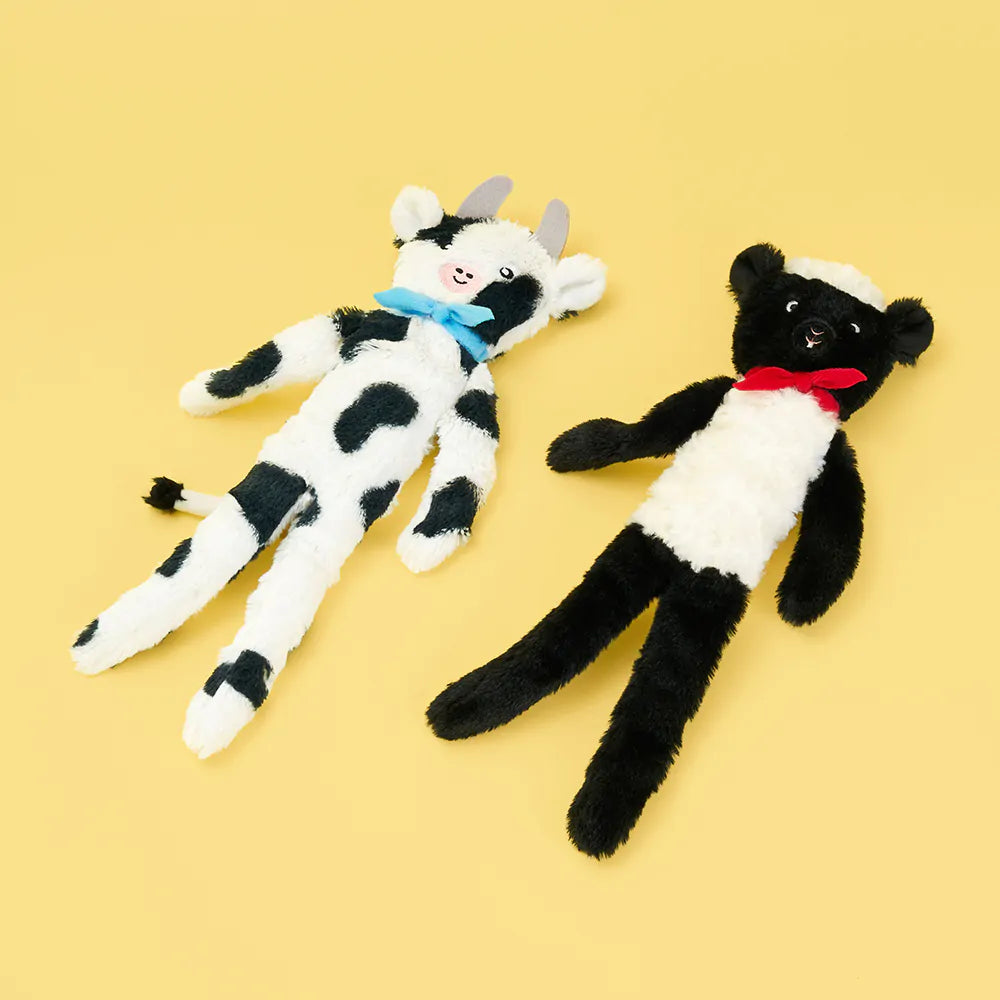 Zippy Paws: Fluffy Peltz - Cow & Sheep