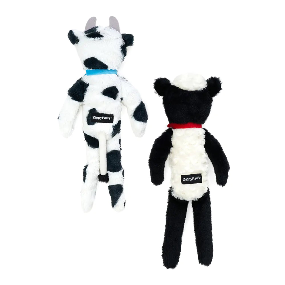Zippy Paws: Fluffy Peltz - Cow & Sheep