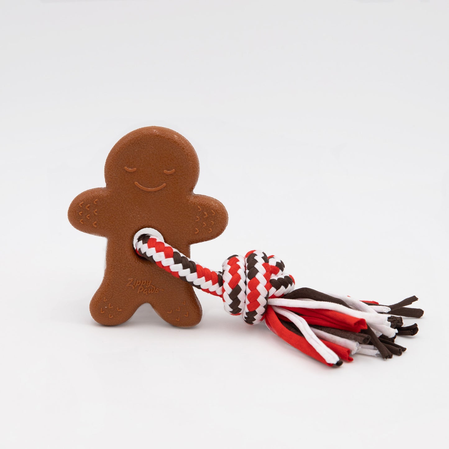 Zippy Paws: Holiday ZippyTuff Teetherz - Gingerbread Man