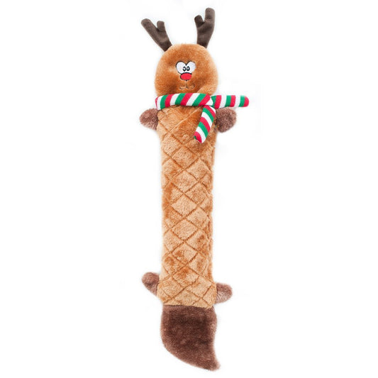 Zippy Paws: Christmas Jigglerz Shakeable Dog Toy - Reindeer