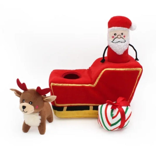 Zippy Paws: Holiday Burrow - Santa's Sleigh