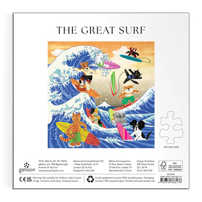 Galison: The Great Surf Puzzle 500pc