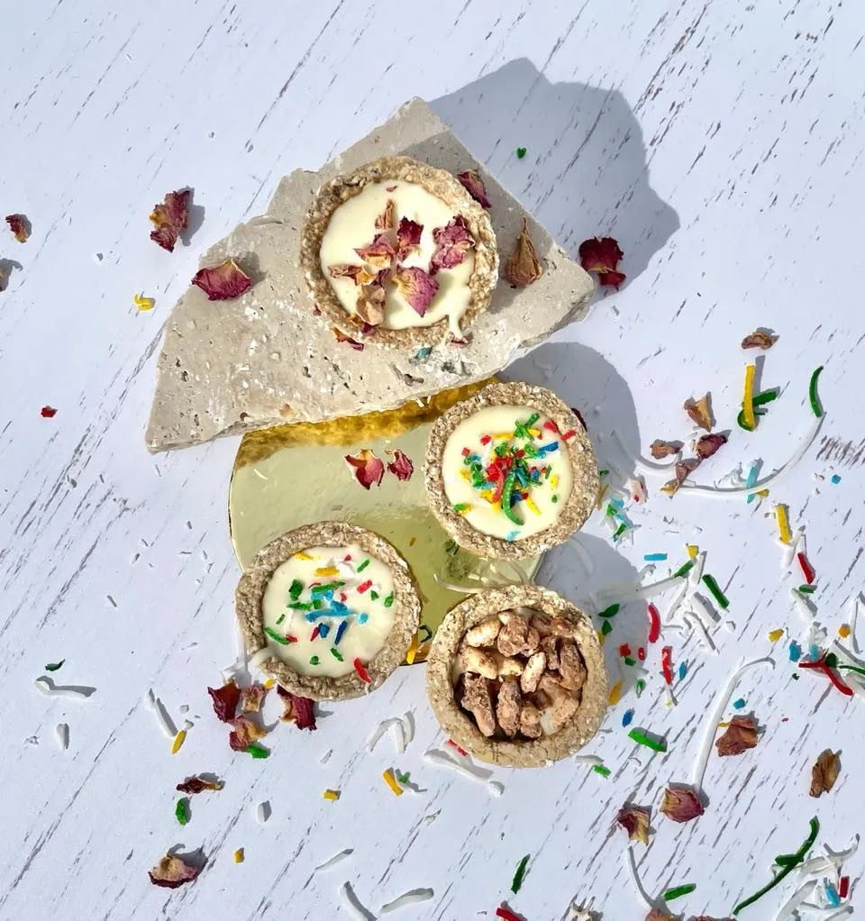 Floofy Patisserie: Banana & Peanut Butter Tartlets