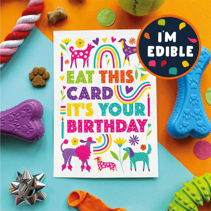 Edible Card For Dogs