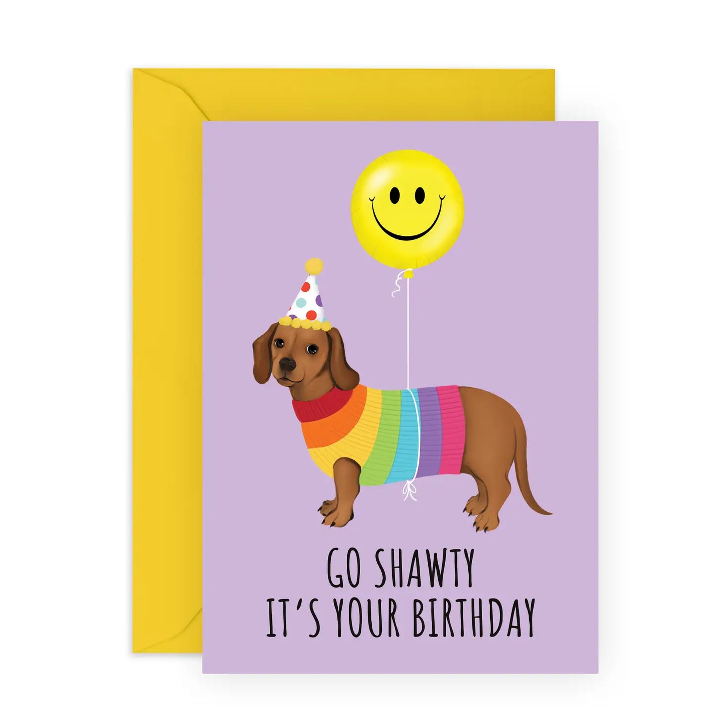 Sausage Dog Birthday Card: Greeting Card