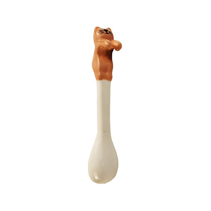 Ceramic Cat Spoon