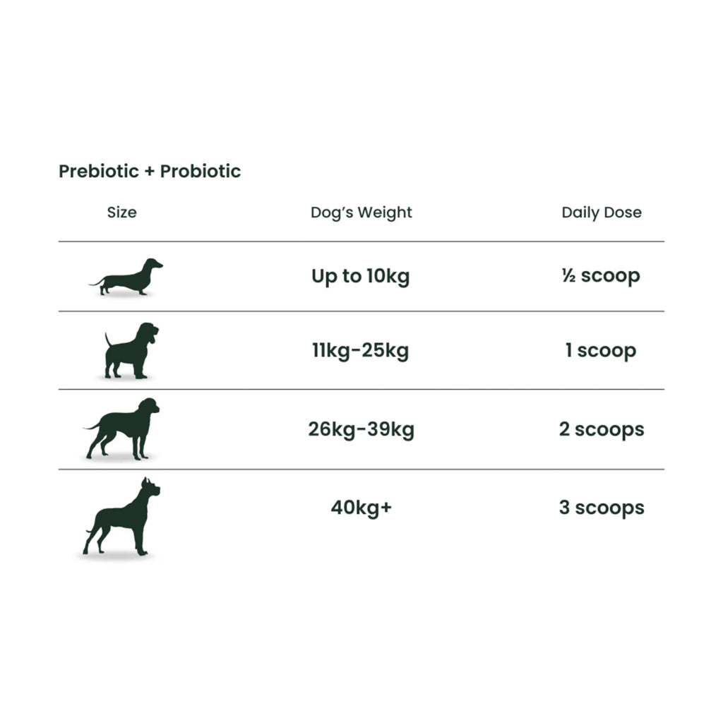 Nourish Pet Co Prebiotic And Probiotic Gut And Digestive Support For Dogs 60g