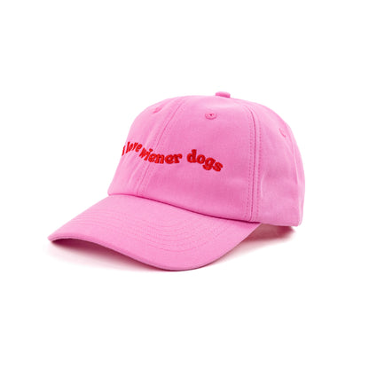 I Love Wiener Dogs Cap