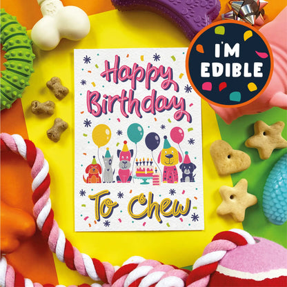 Edible Card For Dogs