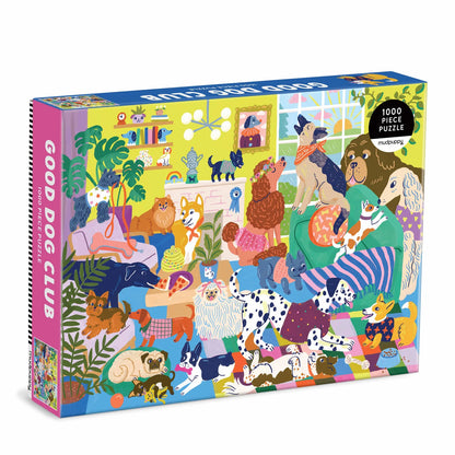 Mudpuppy: Good Dog Club 1000pcs Puzzle